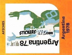 Sticker Argentina 1978 - World Cup Qatar 1930-2022 - Iconos
