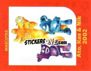 Sticker Ato,Kas&Nik-2002 - World Cup Qatar 1930-2022 n. 20 - Iconos