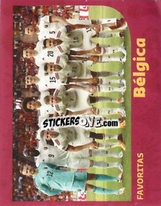 Sticker Belgie - World Cup Qatar 1930-2022 - Iconos