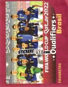 Sticker Brazil - World Cup Qatar 1930-2022 - Iconos