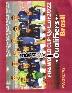 Sticker Brazil - World Cup Qatar 1930-2022 n. 4 - Iconos