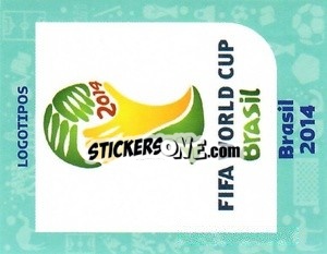 Sticker Brazil 2014 - World Cup Qatar 1930-2022 - Iconos