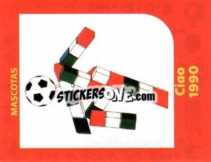 Sticker Ciao-1990 - World Cup Qatar 1930-2022 n. 17 - Iconos