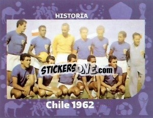 Sticker Columbia - Chile 1962 - World Cup Qatar 1930-2022 n. 134 - Iconos
