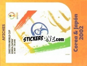 Sticker Coreea&Japan 2002 - World Cup Qatar 1930-2022 - Iconos