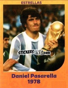 Sticker Daniel Pasarella - 1978 - World Cup Qatar 1930-2022 n. 104 - Iconos