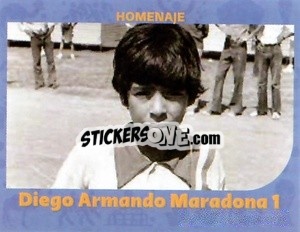Sticker Diego Armando Maradona (1) - World Cup Qatar 1930-2022 n. 115 - Iconos