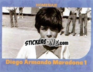 Cromo Diego Armando Maradona (1) - World Cup Qatar 1930-2022 - Iconos