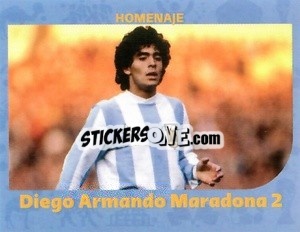 Sticker Diego Armando Maradona (2) - World Cup Qatar 1930-2022 n. 116 - Iconos