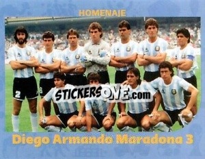 Cromo Diego Armando Maradona (3) - World Cup Qatar 1930-2022 - Iconos