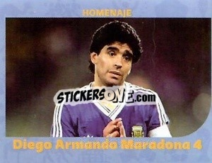 Cromo Diego Armando Maradona (4) - World Cup Qatar 1930-2022 - Iconos