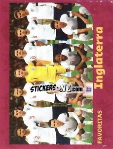 Sticker England - World Cup Qatar 1930-2022 - Iconos