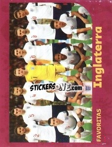 Sticker England - World Cup Qatar 1930-2022 n. 9 - Iconos