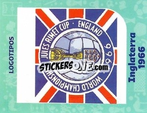 Sticker England 1966 - World Cup Qatar 1930-2022 - Iconos