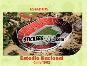 Sticker Estadio Nacional-1962 - World Cup Qatar 1930-2022 - Iconos