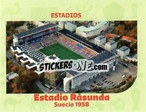 Sticker Estadio Rasunda-1958 - World Cup Qatar 1930-2022 n. 71 - Iconos