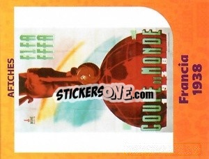 Sticker France 1938 - World Cup Qatar 1930-2022 n. 43 - Iconos