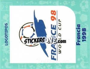 Sticker France 1998 - World Cup Qatar 1930-2022 - Iconos