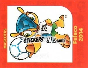 Sticker Fuleco-2014 - World Cup Qatar 1930-2022 n. 23 - Iconos