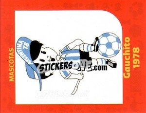 Sticker Gauchito-1978 - World Cup Qatar 1930-2022 n. 14 - Iconos