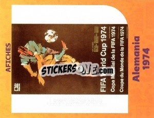 Sticker Germany 1974 - World Cup Qatar 1930-2022 - Iconos