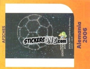 Sticker Germany 2006 - World Cup Qatar 1930-2022 - Iconos