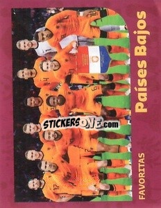 Sticker Holland - World Cup Qatar 1930-2022 n. 8 - Iconos