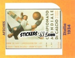 Sticker Italy 1934 - World Cup Qatar 1930-2022 n. 42 - Iconos