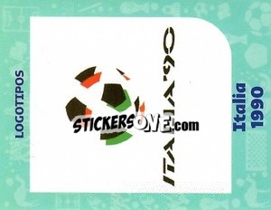 Sticker Italy 1990 - World Cup Qatar 1930-2022 - Iconos