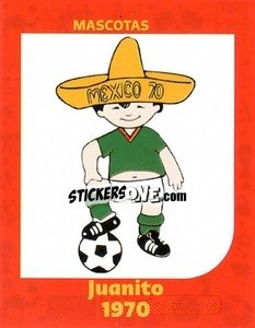 Sticker Juanito-1970 - World Cup Qatar 1930-2022 - Iconos