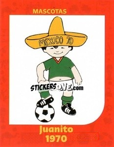 Sticker Juanito-1970 - World Cup Qatar 1930-2022 n. 12 - Iconos