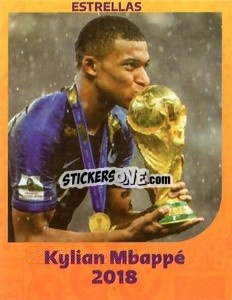 Sticker Kylian Mbappe - 2018 - World Cup Qatar 1930-2022 - Iconos