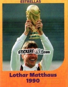 Sticker Lothar Matthaus - 1990 - World Cup Qatar 1930-2022 n. 107 - Iconos