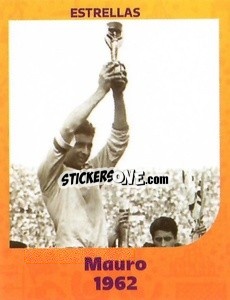 Sticker Mauro - 1962 - World Cup Qatar 1930-2022 n. 101 - Iconos