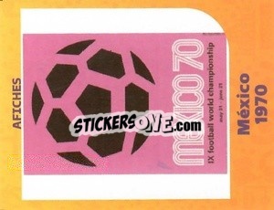 Sticker Mexico 1970 - World Cup Qatar 1930-2022 n. 50 - Iconos