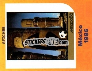 Sticker Mexico 1986 - World Cup Qatar 1930-2022 - Iconos