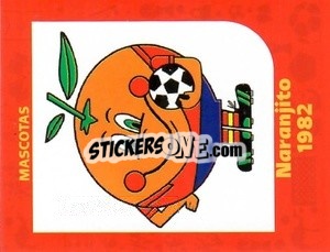 Sticker Naranjito-1982 - World Cup Qatar 1930-2022 - Iconos