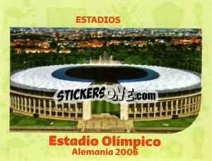 Cromo Olimpic stadium-2006 - World Cup Qatar 1930-2022 - Iconos