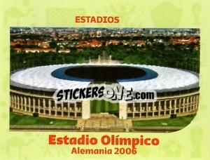 Sticker Olimpic stadium-2006 - World Cup Qatar 1930-2022 n. 82 - Iconos
