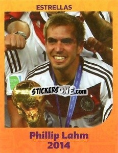 Sticker Philipp Lahm - 2014 - World Cup Qatar 1930-2022 n. 113 - Iconos