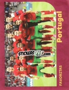 Sticker Portugal - World Cup Qatar 1930-2022 - Iconos