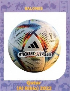 Sticker Qatar 2022 (Al Rihla) - World Cup Qatar 1930-2022 - Iconos