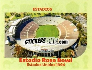 Sticker Rose Bowl stadium-1994 - World Cup Qatar 1930-2022 n. 79 - Iconos