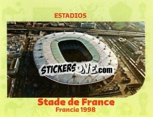 Sticker Stade de France-1998 - World Cup Qatar 1930-2022 n. 80 - Iconos
