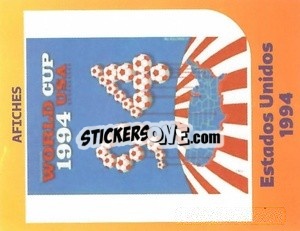 Sticker USA 1994 - World Cup Qatar 1930-2022 - Iconos
