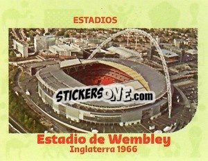 Sticker Wembley Stadium-1966 - World Cup Qatar 1930-2022 n. 73 - Iconos