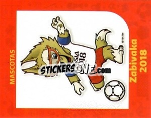 Sticker Zabivaka-2018 - World Cup Qatar 1930-2022 n. 24 - Iconos