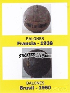 Sticker 1938-1950 - World Cup Brasil 1930-2014 - Iconos