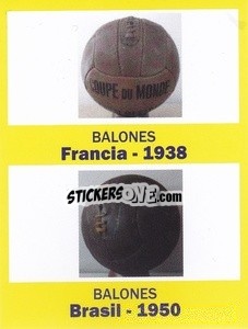 Cromo 1938-1950 - World Cup Brasil 1930-2014 - Iconos