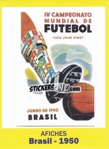 Cromo 1950 - World Cup Brasil 1930-2014 - Iconos